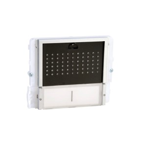 Module Audio 2 Boutons D'Appel Ikall Avec Façade Noire - COMELIT 33402 