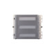 Module 3 Boutons Simplebus/Vip Ikall Metal - COMELIT 33433M