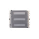 Module 4 Boutons Simplebus/Vip Ikall Metal - COMELIT 33434M