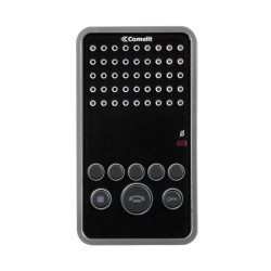 Combiné Audio Easycom Vip Mains Libres B.M. Noir - COMELIT 6203BBM 