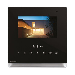Moniteur Icona Vip Noir - COMELIT 6602B 