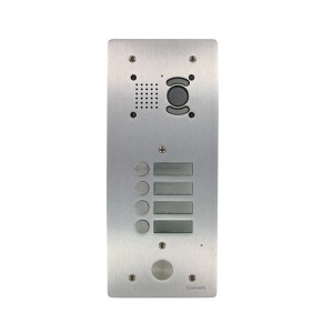 Platine 6 Bp Type Av4 Vidéo + Module Mh Inclus - COMELIT AV1006VIPTT 