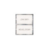 2 Boutons Double Hauteur Pour Platine Ciao Ca2100A - COMELIT CA9210 