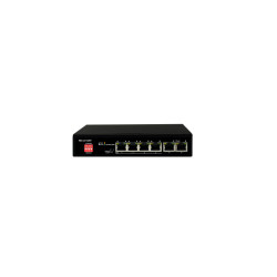 Switch, 4 Ports + 2 Ge Uplink, External Ps - COMELIT IPSWP06N01A 