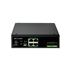 Switch, 4 Ports Poe + 2 Sfp Din Mount - COMELIT IPSWP06N02A 