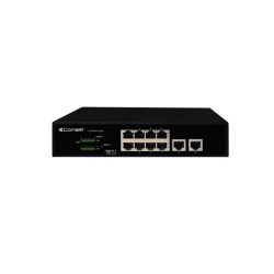 Switch, 8 Ports + 2 Ge Uplink, Gbit - COMELIT IPSWP10N01A 