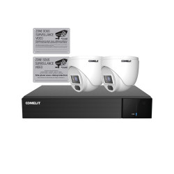 Kit Ip, 1 X Ipnvr004N06Pa, 2 X Iptcamn04F01A, 1 X 43502C, 1 X 43502D - COMELIT IPTKIT4N04PPAFR 