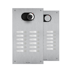 Façade Switch Inox 12 Boutons - 2 Colonnes - COMELIT IX0212 