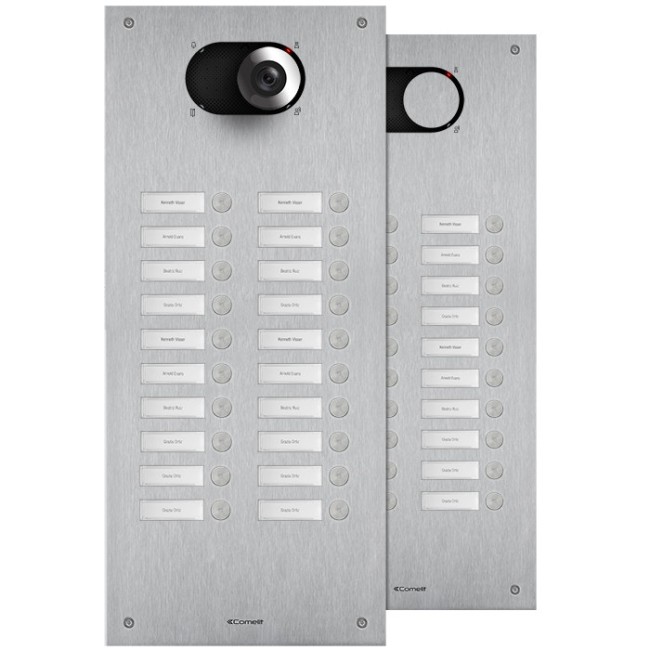 Façade Switch Inox 20 Boutons - 2 Colonnes - COMELIT IX0220 