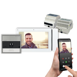 Kit Mono Ultra En Saillie, Maxi 7", Wi-Fi Vip - COMELIT KVU8507 