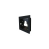 Châssis À Encastrer 1 Module Ultra, Noir - COMELIT UT9161B 