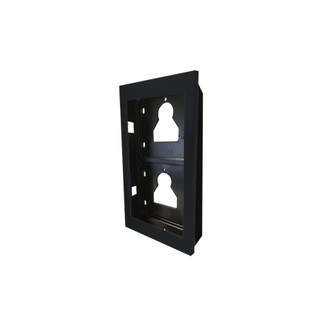 Châssis À Encastrer 2 Modules Ultra, Noir - COMELIT UT9162B 