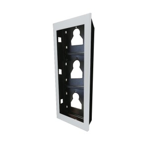 Châssis À Encastrer 3 Modules Ultra, Blanc - COMELIT UT9163W 
