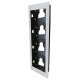 Châssis À Encastrer 4 Modules Ultra, Blanc - COMELIT UT9164W