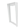 Visière Anti-Pluie À Encastrer 2 Modules Ultra, Blanche - COMELIT UT9182W 