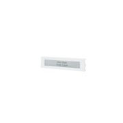 Bouton Simple Métal Ultra, Blanc - COMELIT UT9211MW 