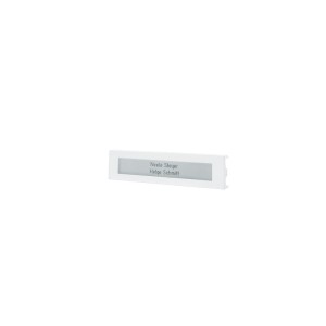 Bouton Simple Métal Ultra, Blanc - COMELIT UT9211MW 