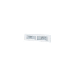 Bouton Double Métal Ultra, Blanc - COMELIT UT9212MW 