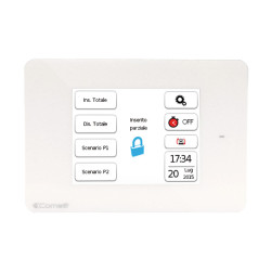 Clavier Safetouch Lecteur De Proximité Pour Centrale Vedo Blanc - COMELIT VEDOTOUCHW 