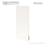 Radiateur à inertie Wifi Ardoise Noire 800W Carré - Valderoma AN800W