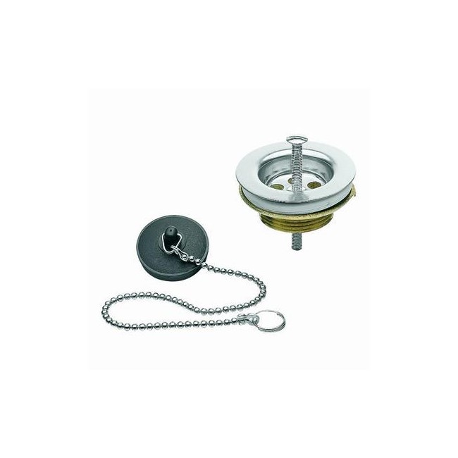 BONDE DE LAVABO A CHAINETTE 1"1/4 LAITON CHROME - CRISTINA ONDYNA AC84951