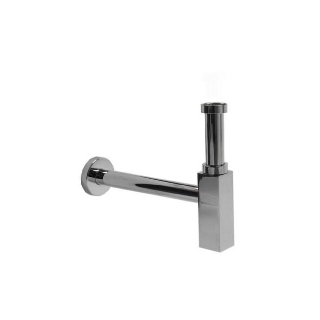 .SIPHON LAVABO CARRE LAITON CHROME - CRISTINA ONDYNA MS53951