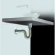 PASSE-PARTOUT SIPHON FLEXIBLE D.32 L.50 CM METAL CHROME - CRISTINA ONDYNA PP61051