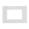Façade Blanche One Compatible Bticino Living Light 3 Modules - COMELIT ONE/PW/BL3