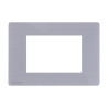 Façade Gris Perle One Compatible Bticino Living Light 3 Modules - COMELIT ONE/PP/BL3