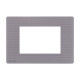 Façade Graphique One Compatible Bticino Living Light 3 Modules - COMELIT ONE/PG/BL3