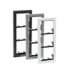 Chassis 4 Modules Avec Cadre Anthracite - COMELIT 3311/4A 