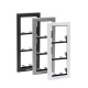 Chassis 3 Modules Avec Cadre Anthracite - COMELIT 3311/3A