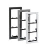 Chassis 3 Modules Avec Cadre Anthracite - COMELIT 3311/3A