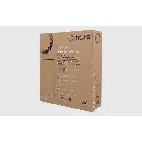 Radiateur Fonte NOIROT CALIDOO Nativ Vertical 1500W blanc connecté INTUIS M152215