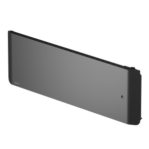 Radiateur Fonte NOIROT CALIDOO Nativ Plinthe 1000W anthracite connecté INTUIS M152423