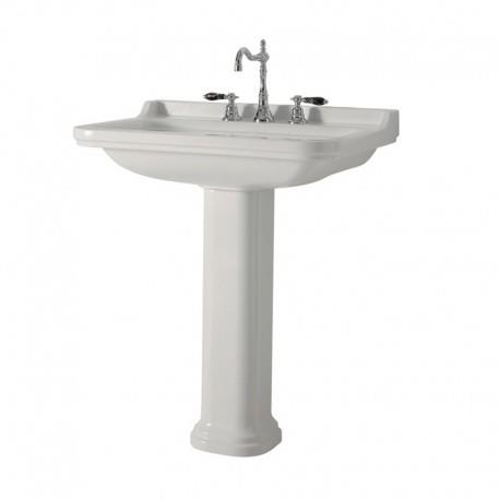 Lavabo Ceramique Waldorf  à suspendre ou sur colonne 60-55 CM - CRISTINA ONDYNA WD6045