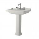 LAVABO CERAMIQUE WALDORF A SUSPENDRE OU SUR COLONNE 60-55 CM - CRISTINA ONDYNA WD6045