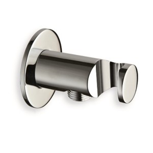 Applique Prise D'Eau Ronde Or Rose Brosse HYDROTHERAPIE - CRISTINA ONDYNA PD44634P