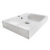 Vasque lavabo céramique Blanc Mat CENTO - CRISTINA ONDYNA WCE604524