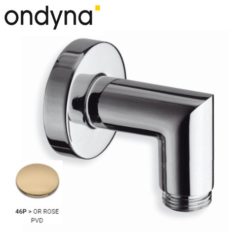 Prise D'Eau Laiton Ronde Or Rose - CRISTINA ONDYNA PD46346P