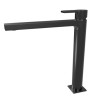 Lavabo Omega Haut Chrome Noir Brosse - CRISTINA ONDYNA OG22975