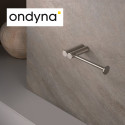 Porte rouleau mural Inox Brossé Forte - CRISTINA ONDYNA FO23528