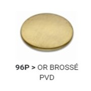 Applique Prise D'Eau Ronde Or Brosse HYDROTHERAPIE  - CRISTINA ONDYNA PD44696P