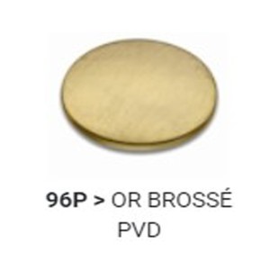 Applique Prise D'Eau Ronde Or Brosse HYDROTHERAPIE  - CRISTINA ONDYNA PD44696P