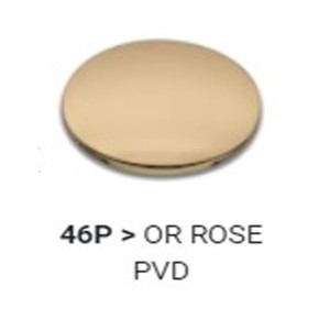 Applique Prise D'Eau Ronde Or Rose HYDROTHERAPIE - CRISTINA ONDYNA PD44646P