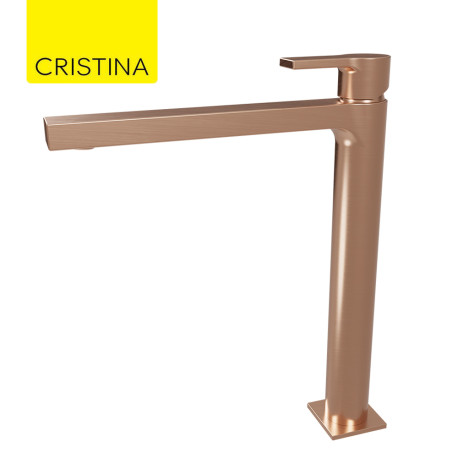 Mitigeur lavabo haut Or Rose Brossé OMEGA - CRISTINA ONDYNA OG22934P