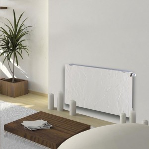 Radiateur chauffage central H2O DK21 Horizontal Natura Blanc 1500W VALDEROMA 19150021