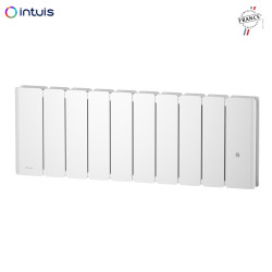 Radiateur Fonte NOIROT BELADOO Nativ Plinthe 750W blanc connecté INTUIS M153412