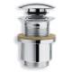 Bonde Up&Down pour lavabo sans trop plein CHROME - CRISTINA ONDYNA BUP0351