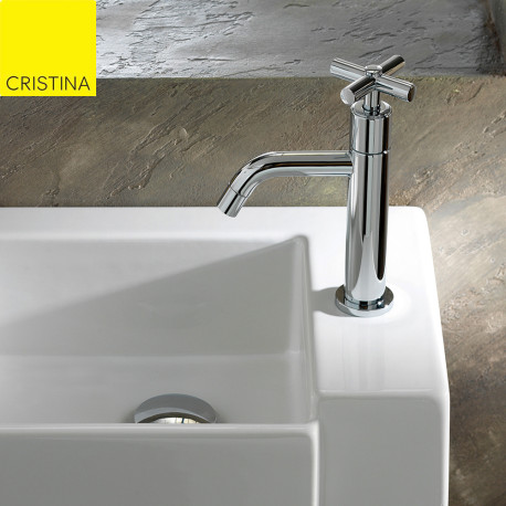 LAVABO EXECUTIVE CARTOUCHE PROGRESSIVE CHROME-CRISTINA ONDYNA EV20751